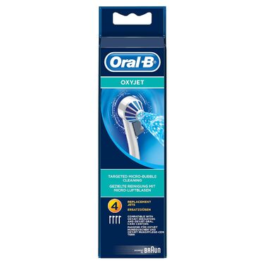 Гребінець для волосся Oral-B 80298118, 4 шт. , Синій, Білий, Синій, Білий, 14 г, Oral-B OxyJet, 33 мм, 60 мм