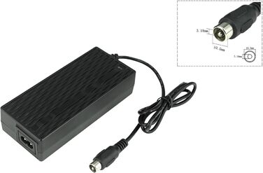 Блок живлення PowerSmart 42V 2A для зарядного пристрою SANS SSLC084V42, підходить для літій-іонних акумуляторів 36V, з роз&39ємом RCA 10,5 мм