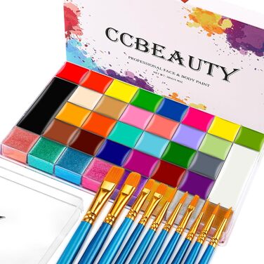 Палітра для бодіарту CCbeauty Bodypainting (36 кольорів)