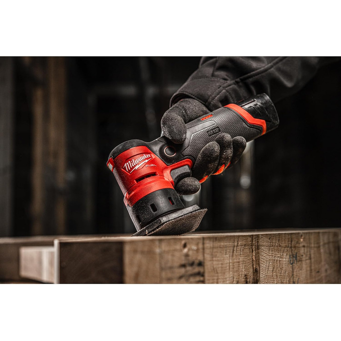 Акумуляторна точкова шліфувальна машина Milwaukee M12 FUEL FDSS-422X, довільна орбітальна шліфувальна машина з п'ятикутним шліфува