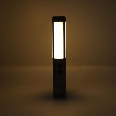 Телескопічний кемпінговий ліхтар Zerodis, портативний робочий ліхтар, що перезаряджається, із зарядкою типу C та 5 режимами освітлення, для кемпінгу на відкритому повітрі, походів, риболовлі, надзвичайних ситуацій