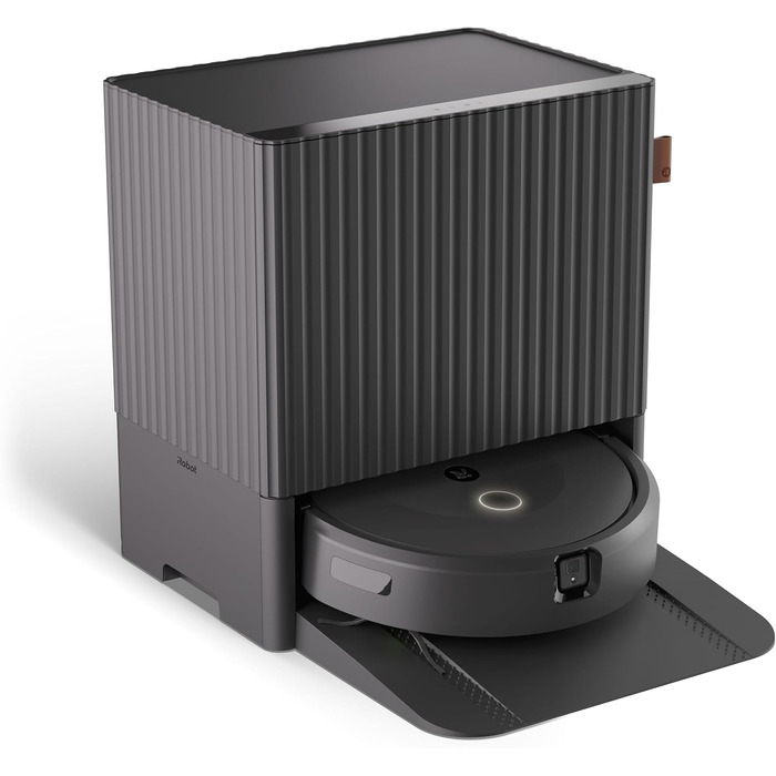 Робот-пилосос 2-в-1 зі станцією - самоочищення/заповнення та очищення швабри - мапує та запам'ятовує навколишнє середовище - розпі