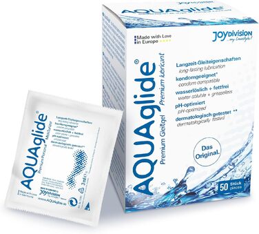 Інтимний лубрикант JOYDIVISION AQUAglide Natural, 50×3 мл