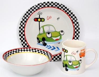 Дитячий набір LIMITED EDITION FUNNY CAR, 3 предмета (6307114)
