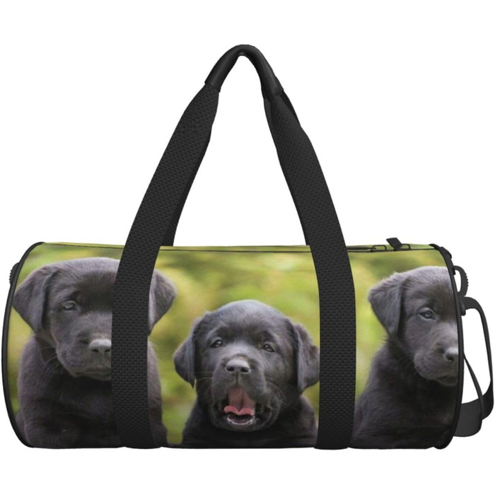 Велика дорожня сумка Гавайська Пальма Легка та міцна Ідеальний подарунок для походів, відпусток, ділових поїздок та іншого, Лабрадор Ретрівер, Універсальний розмір