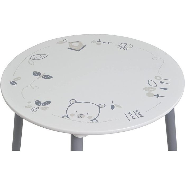 Дитяча група сидінь Habeig, дитячий стіл з 2 стільцями, дитяча парта