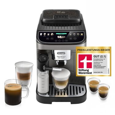 Кавомашина De'Longhi Magnifica Evo Next 13 напоїв, Titan