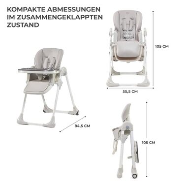 Стільчик для годування YUMMY, дитячий стільчик для годування, дитячий стільчик, комбінований стільчик для годування, з перших міся