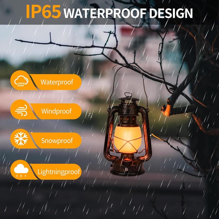 Світлодіодні старовинні ліхтарі, 2 шт. реалістичний мерехтливий полум&39яний підвісний ліхтар із сенсорним вимикачем, зарядка через USB, антикварний металевий ліхтар для приміщень, відкритого саду, кемпінгу, патіо, ганку