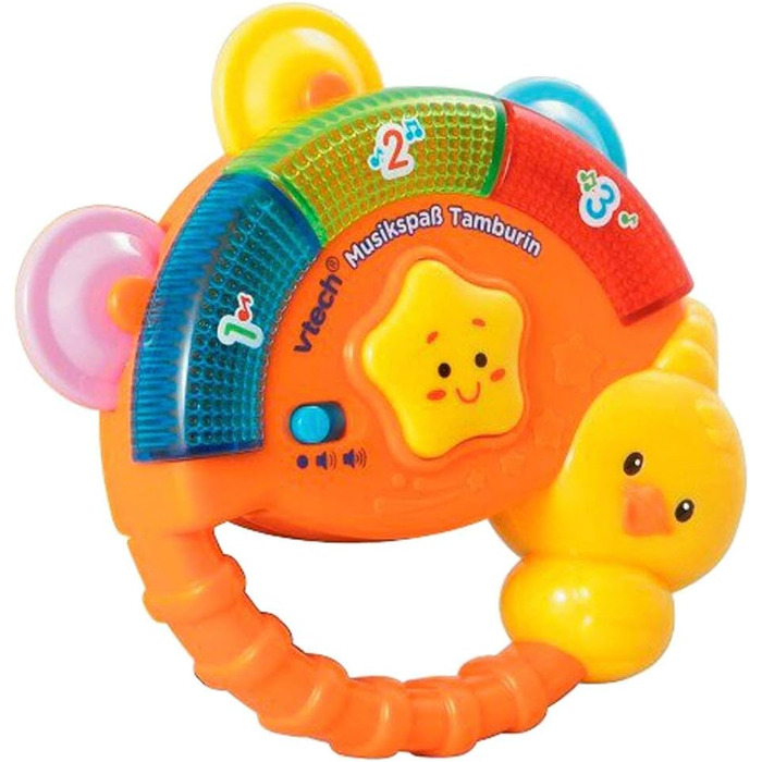 Електронна іграшка з музикою та звуковими ефектами для дітей 9-36 місяців