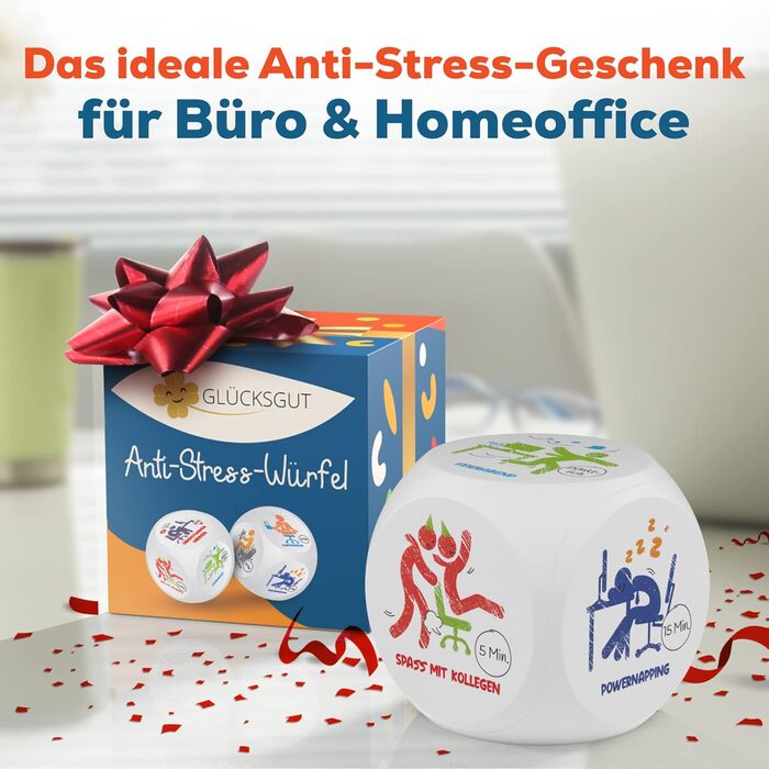 Піктограми Кумедний стрес-куб 6 дизайнів, подарункова коробка та інструкції Іграшка-антистрес, Подарунок колезі, Подарунок до офіс