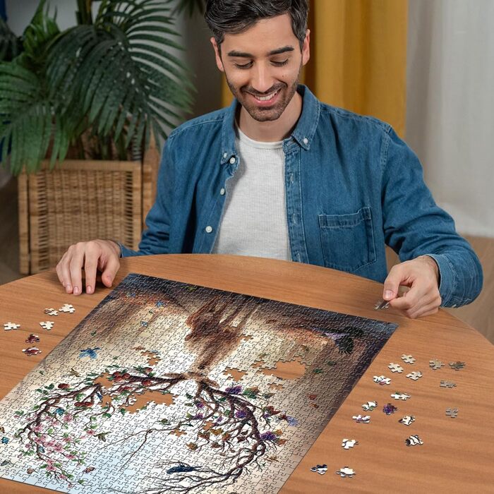 Пазл Ravensburger 12000459 - Чарівний олень - пазл на 1000 елементів для дорослих і дітей від 14 років, пазл тварина олень