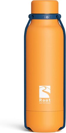 Пляшка для пиття/пляшка для води з нержавіючої сталі Root-FTC з кришкою 10 шт. - 530 мл, 700 мл та 940 мл - Термоізольована пляшка