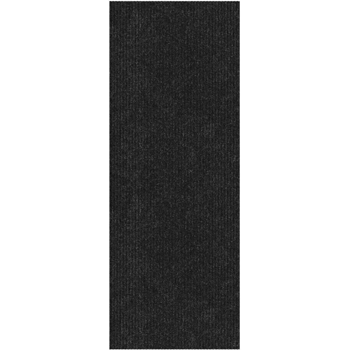 Колекція Ottomanson Scrabe Rib Нековзка гумова основа, суцільний дизайн, 70 x 50 см, для використання всередині та зовні приміщень, 70 x 50 см, чорний Чорний 2&397&39&39 x 20&39