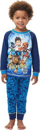 Піжами для хлопчиків PAW PATROL М&39які бавовняні піжами із зображенням Маршалла, Чейза та Райдера Офіційно ліцензовані дитячі піжами, розмір 116, різнокольорові