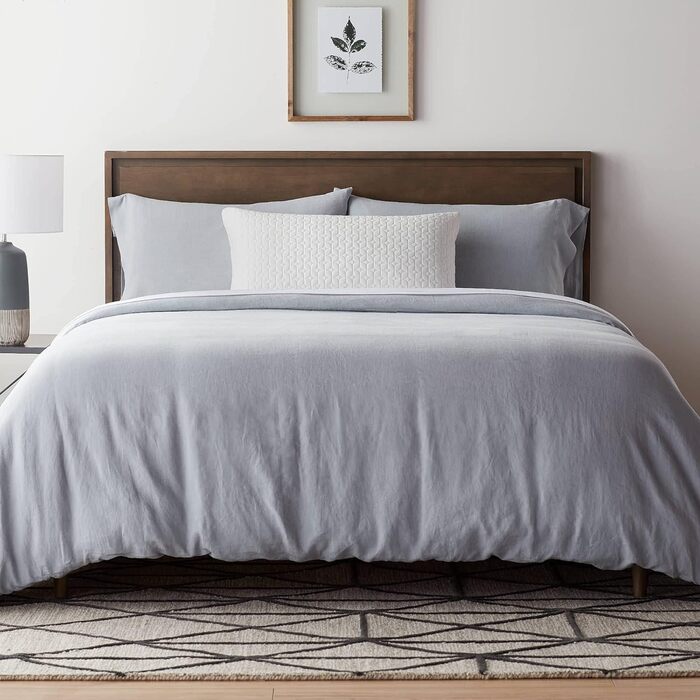 Подушка LUCID 80 x 80 см з гібридним наповнювачем з подрібненого пінного матеріалу з ефектом пам&39яті та мікрофібри знімний, регульований наповнювач чохол, який можна прати для сну на боці, спині та животі