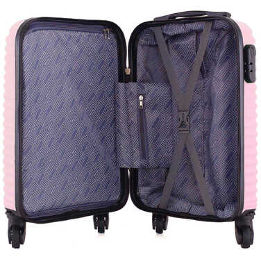 Валіза Semi Line 18' (S) Pink Cream (T5573-1)