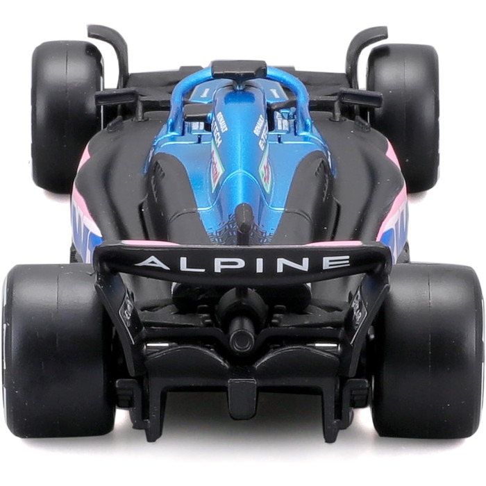 Формула 1 Alpine 2023 від П'єра Гаслі - Копія автомобіля 1/43 - Гоночна колекція - Іграшка для дітей від 3 років і старше для колекціонування - 38072O