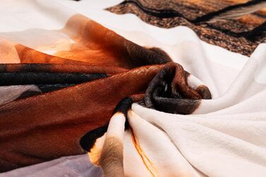 Персоналізована фотоковдра Ferocity з вашим власним фото 150x200 см Суперм&39яка, надзвичайно затишна ковдра для обіймів для родини, друзів, братів і сестер, веселий подарунок Повний принт 081 150 x 200 см