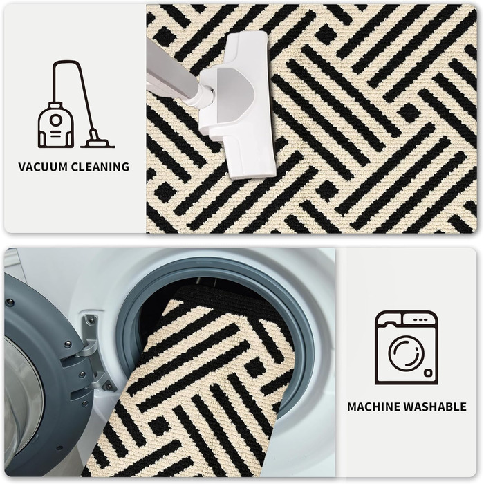 Килимок Senerma 60x90 см, що миється в приміщенні та на вулиці, водонепроникний килимок для дверей, нековзний килимок для входу, передніх дверей, патіо, коридору, саду