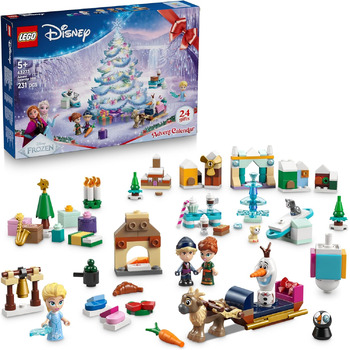 Адвент-конструктор LEGO Disney Frozen Advent Calendar 43273, 231 деталь