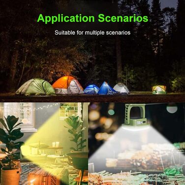 Портативний сонячний робочий ліхтар Taidda, світлодіодний кемпінговий вуличний ліхтар на сонячній енергії, 165 світлодіодів, 1800 лм, акумулятор 9000 мАг, 3 режими, водонепроникний IP65, з магнітною основою для кемпінгу, риболовлі