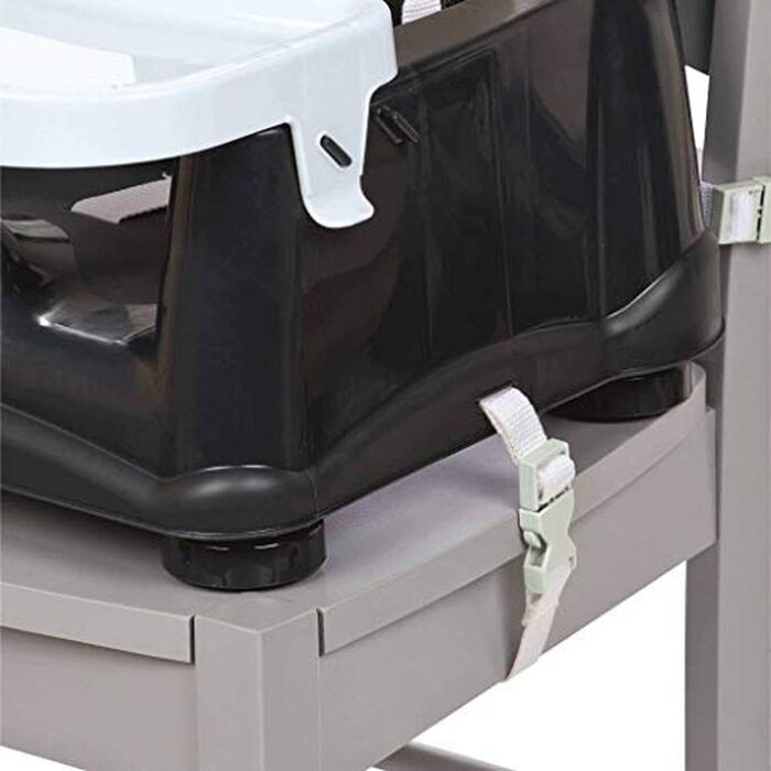 Автокрісло-бустер Safety 1st Easy Care Booster, швидко і легко кріпиться, в т.ч. зі знімним столиком/підносом, регулюється по висо