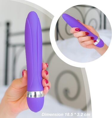 Вібратор для жінок Future of your pleasure Sensual довжина 18,3 см, діаметр 3 см, багаторівнева вібрація, водонепроникний