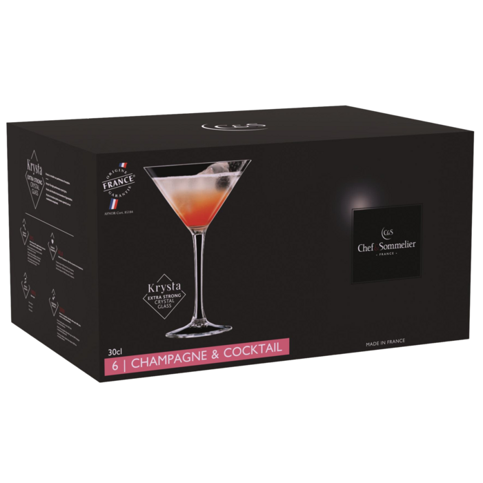 Набір келихів C&S Cabernet, 6х300 мл (7229382)