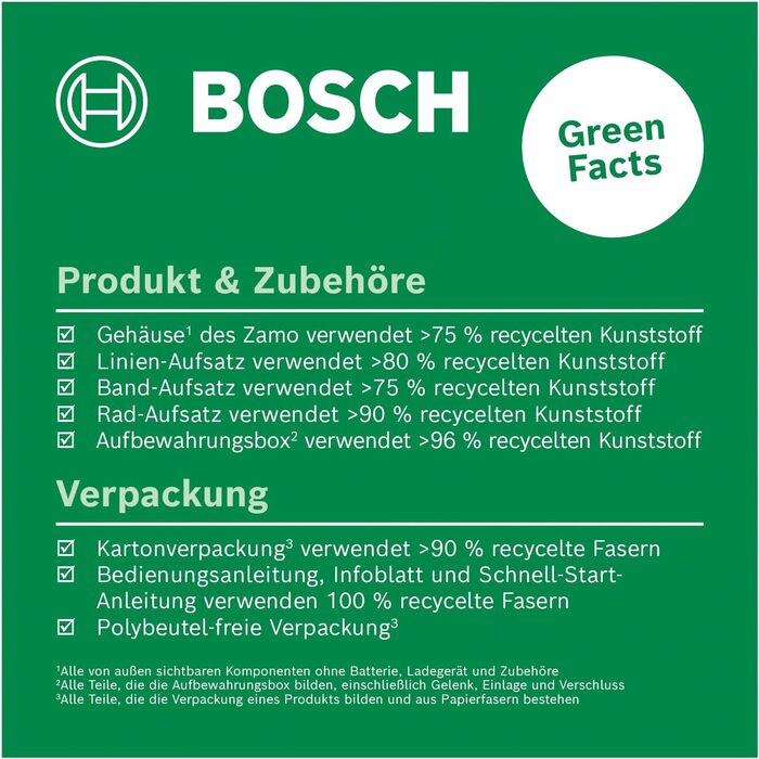 Лазерний далекомір Bosch Zamo IV (4-те покоління) з 3 адаптерами (Новий)