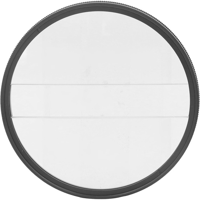 Фільтр спеціальних ефектів, розділений діоптрійний фільтр центрального поля, розділений діоптрійний фільтр із подвійним склом, центральний фільтр масштабування розмиття для дзеркальних дзеркальних фотоапаратів (82 мм)