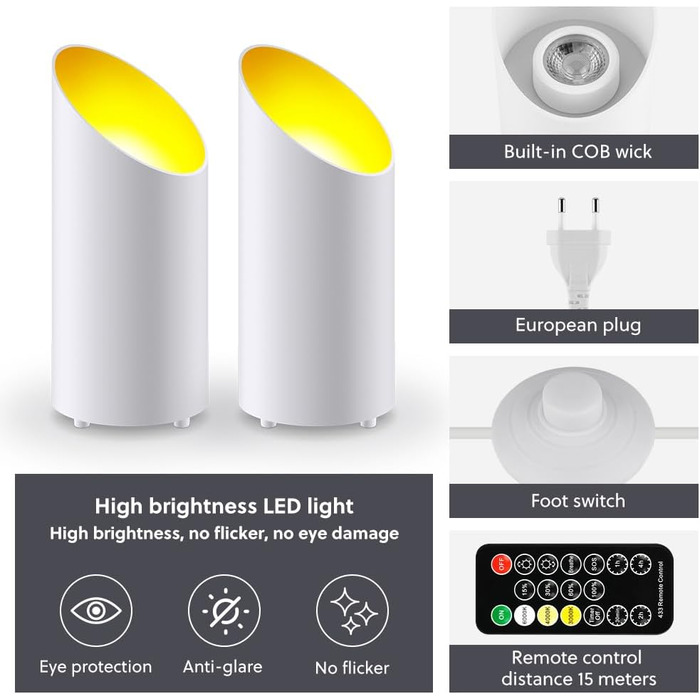 2 Pack LED Floor Light for Atmospheric Accent Lighting, Tandleuchten Ceiling Floodlight, Floor Lamp Dimmable Warm Yellow Natural Cool White Light, 2 Pack LED Floor Light for Atmospheric Accent Lighting, Tandleuchten Ceiling Floodlight, Floor Lamp Dimmable