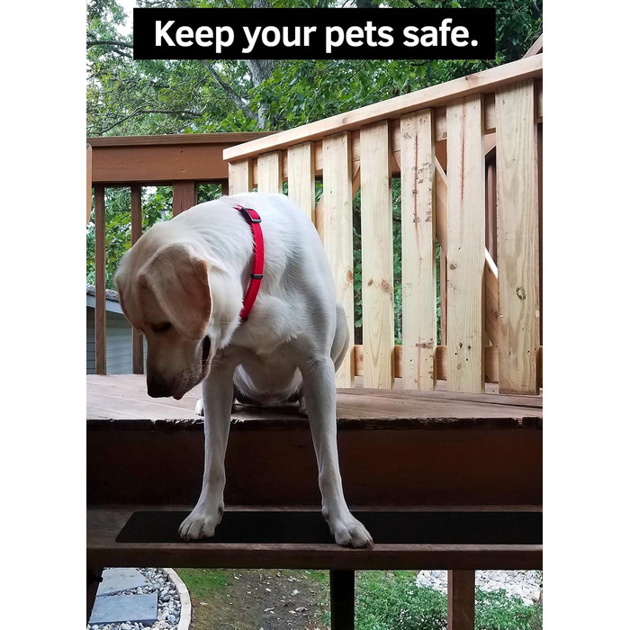 Протиковзка стрічка для зовнішніх сходів 15x76 см (комплект з 10 шт.) Протиковзкі смужки для зовнішніх сходів, самоклеючі, чорні