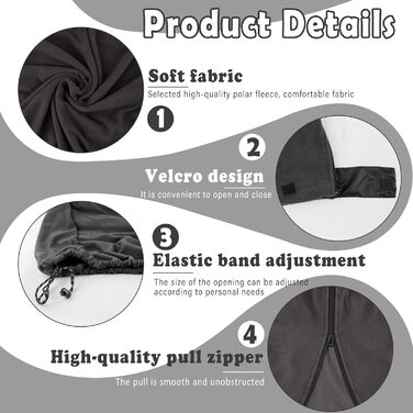 Теплий вкладиш для спального мішка, підходить для кемпінгу та походів на свіжому повітрі, портативний флісовий спальний мішок з антипілінговим покриттям, сірий.
