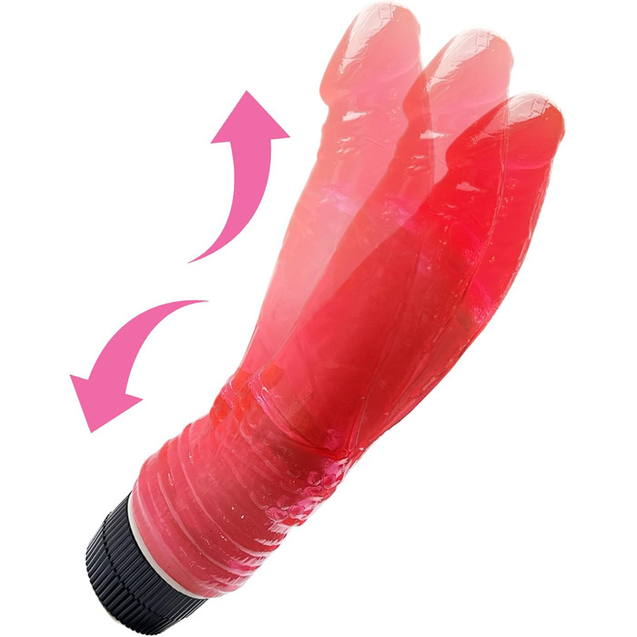 Класичний вібратор для жінок Future of your pleasure Sensual 19 см, діаметр 3,6 см, TPR, червоний, тихий