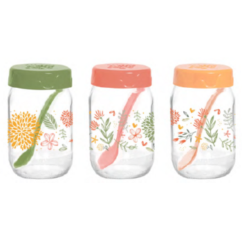 Спецівниця Herevin Decorated Spice Jar Set MIX, 0.370 л (131507-157) (7023434) Спецівниця Herevin Decorated Spice Jar Set MIX, 0.370 л (131507-157) (7023434)