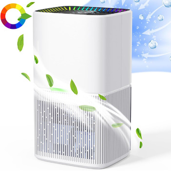 Осушувач повітря електричний, TUKIMA Кімнатний осушувач повітря Тихий осушувач повітря з функцією розморожування та режиму сну, оч