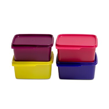 Контейнери для холодильника Tupperware Square Keep Tab 500 мл, 4 шт.