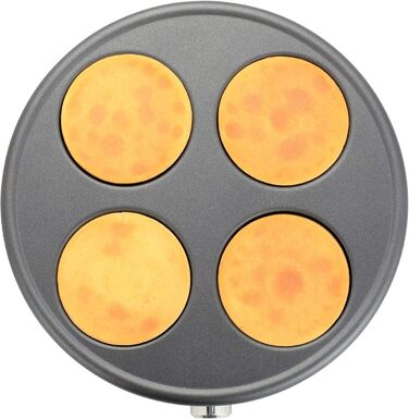 Сковорода для млинців Senya SYCK-CV026, електрична, 2 змінні литі алюмінієві пластини, Crepe Time, 1500 Вт, 1500 Вт, Чорний