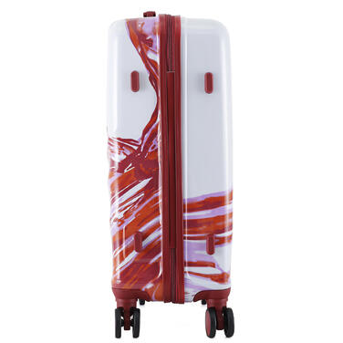Валіза Semi Line 24' (M) White/Red Print (T5654-2)