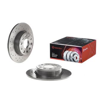 Гальмівні диски Brembo BX AU A1 (8X1) P 08.B413., комплект 2 шт.