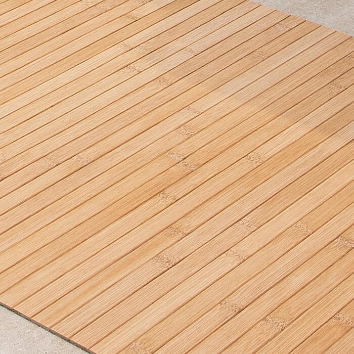 Бамбуковий килимок для ванної Lines в наборі 3, килимок для ванної, дерев'яний килимок, бамбуковий килимок, для ванної кімнати, не