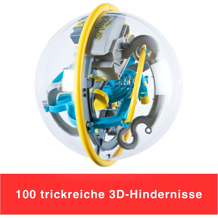 Лабіринт з кульками зі 100 перешкодами - для спритних шанувальників Perplexus від 8 років, 3D-