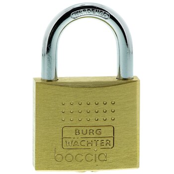 Замок навісний Burg-Wchter Boccia 450 40 6 SB, дужка 6,5 мм, захист від зрізу, 6 ключів
