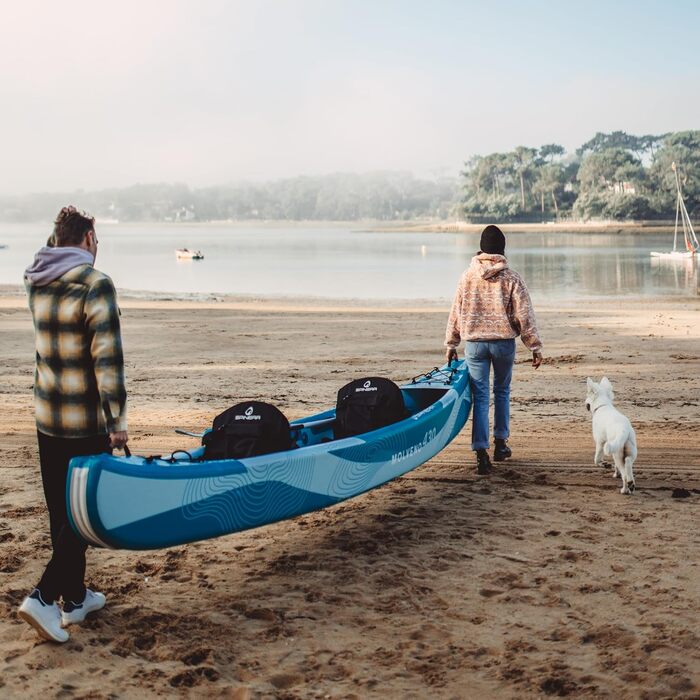 Каяк та каное Spinera Molveno для 1 та 2 осіб надувний технологія дропстібка стабільний та легкий для універсального використання, туризму також доступний у комплекті з сидіннями Molveno 430 (2 особи)