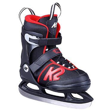 Ковзани для хлопчиків K2 Skates Joker Ice L (ЄС 35-40 / Великобританія 3-7 / США 4-8) чорно-червоні