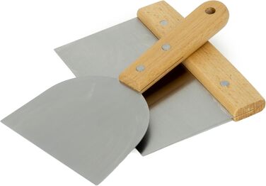 Електрична сковорода Jocca для професійної кухні Теппаньякі Настільний гриль Підходить для внутрішнього використання Нержавіюча сталь Управління термостатом 41,1 * 29,7 * 18,5 см