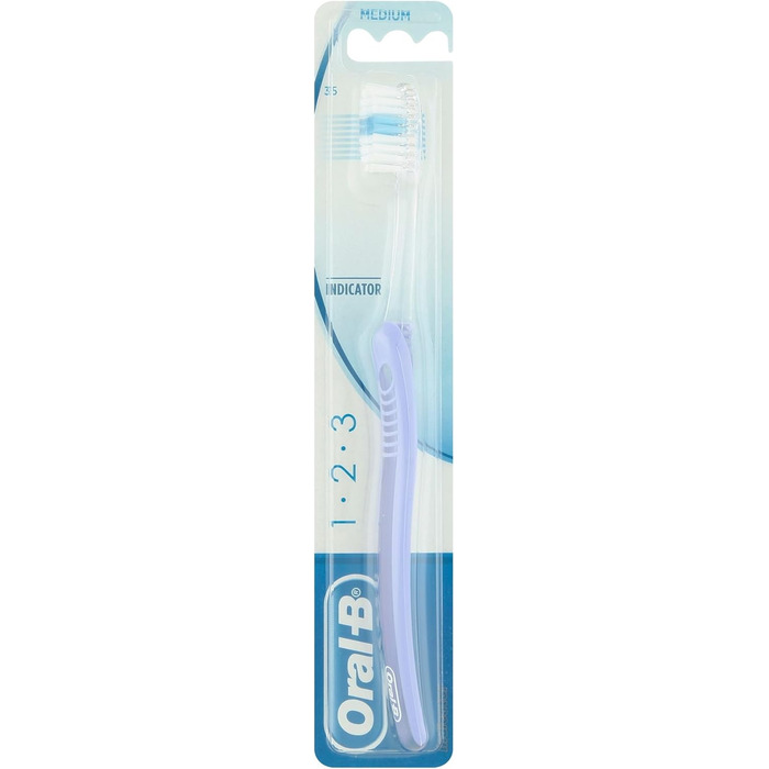 Середня зубна щітка, 12 шт., Oral B Indicator