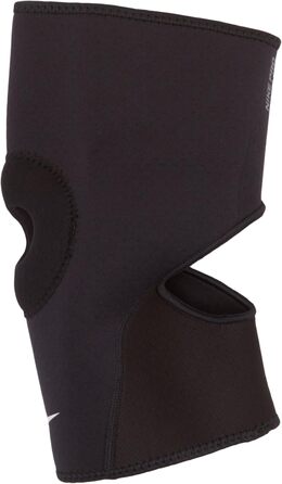 Бандаж на колінну чашечку Nike Bandages Pro Combat Open Patella Knee Sleeve 2.0 Bottle L чорний/білий