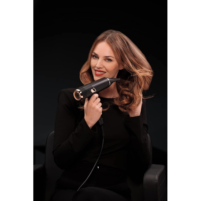 Фен Rowenta CV9920 Ultimate Experience Maestria 2000 Вт 6 налаштувань ультралегкий тривалий блиск кнопка холодного повітря 5-мм 9-